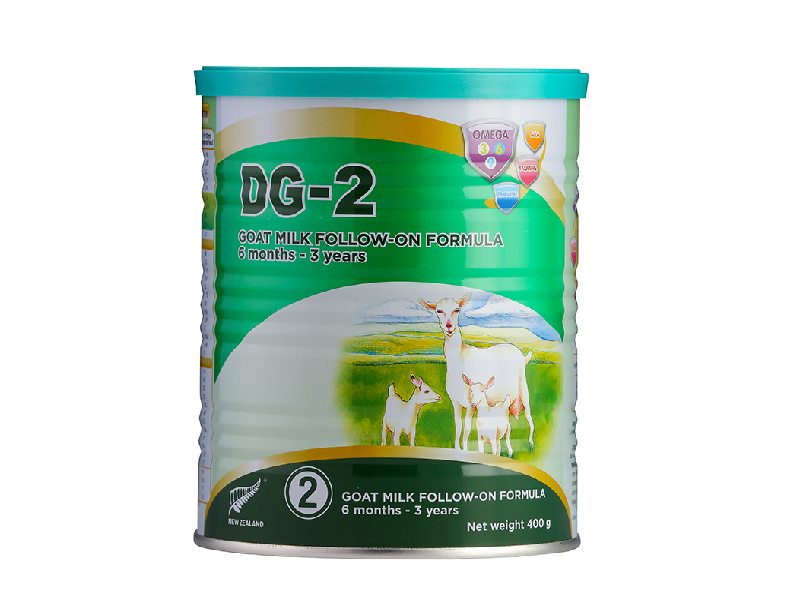 Chọn sữa DG-2 Goat Milk Follow-On Formula cho bé 6 tháng tuổi
