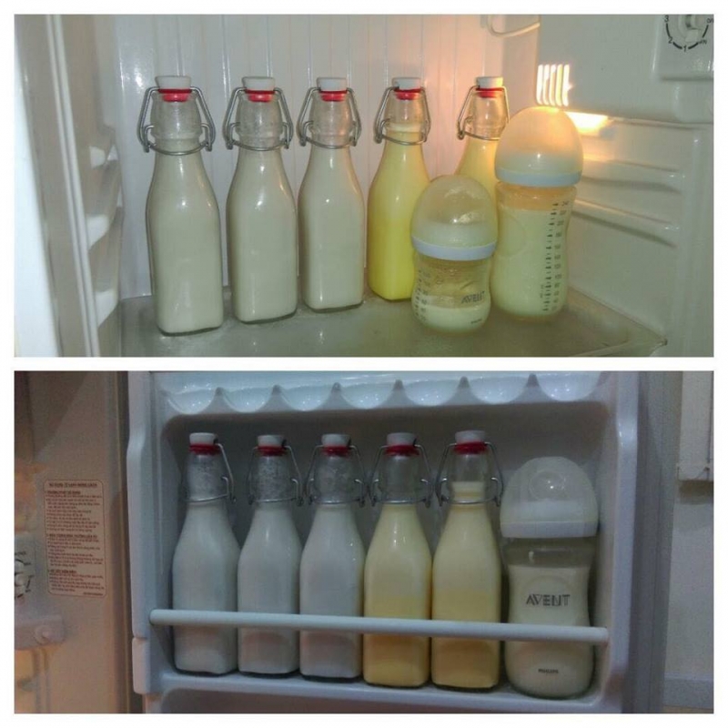 Sữa mẹ để tủ lạnh được bao lâu thì bé sử dụng tốt?